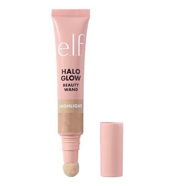 e.l.f. Halo Glow Highlight Beauty Wand Champagne Campaign