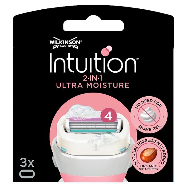 Wilkinson Sword Intuition Ultra Moisture Blades 3pk