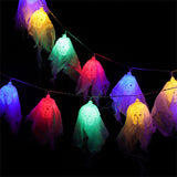 Livingandhome Halloween skull string light 3m 20 LED, UK version