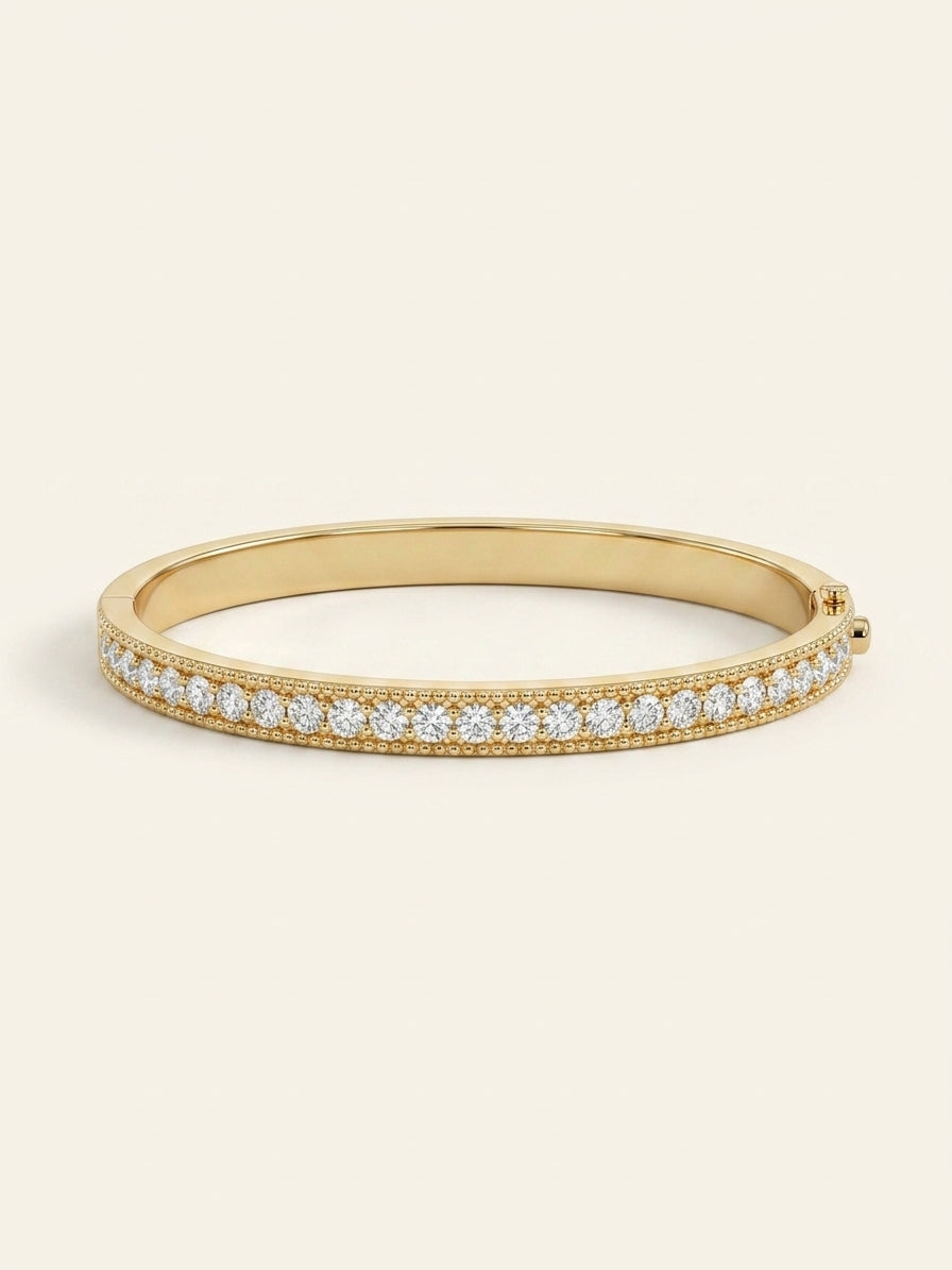Cartier LOVE 18ct gold diamond bracelet, UK version