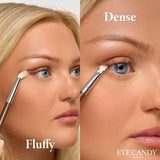 Eye Candy eye brush set with silicone travel case - British product