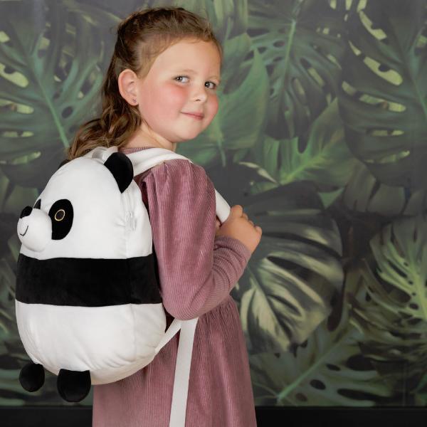 Cozy Noxxiez panda travel pillow and backpack 40x35cm - British product