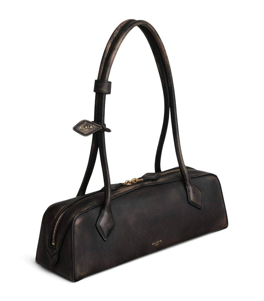 Alaïa Le Teckel medium shoulder bag in calfskin, imported from the UK