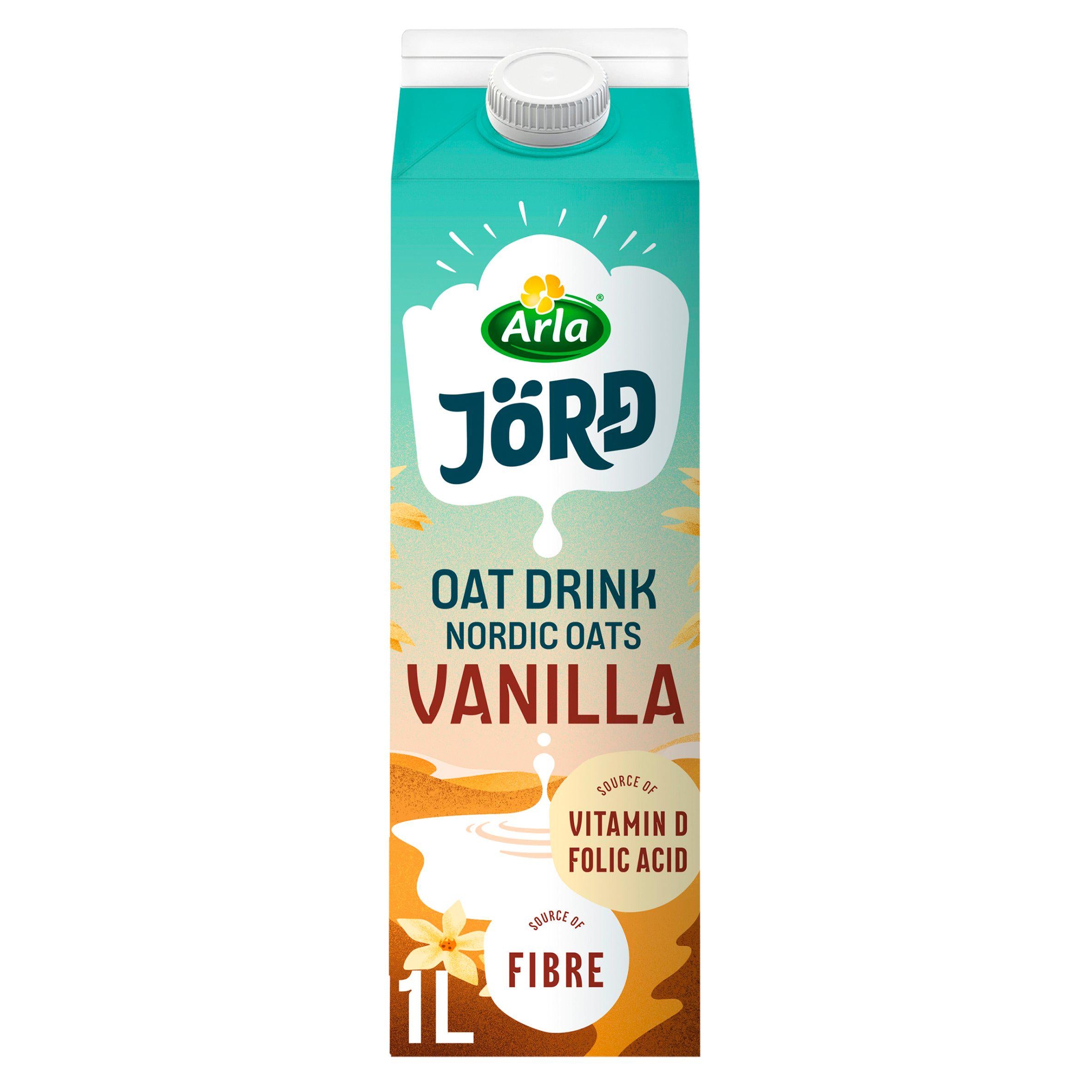 Arla Jord Chilled Vanilla & Oat Drink 1L GOODS Sainsburys   