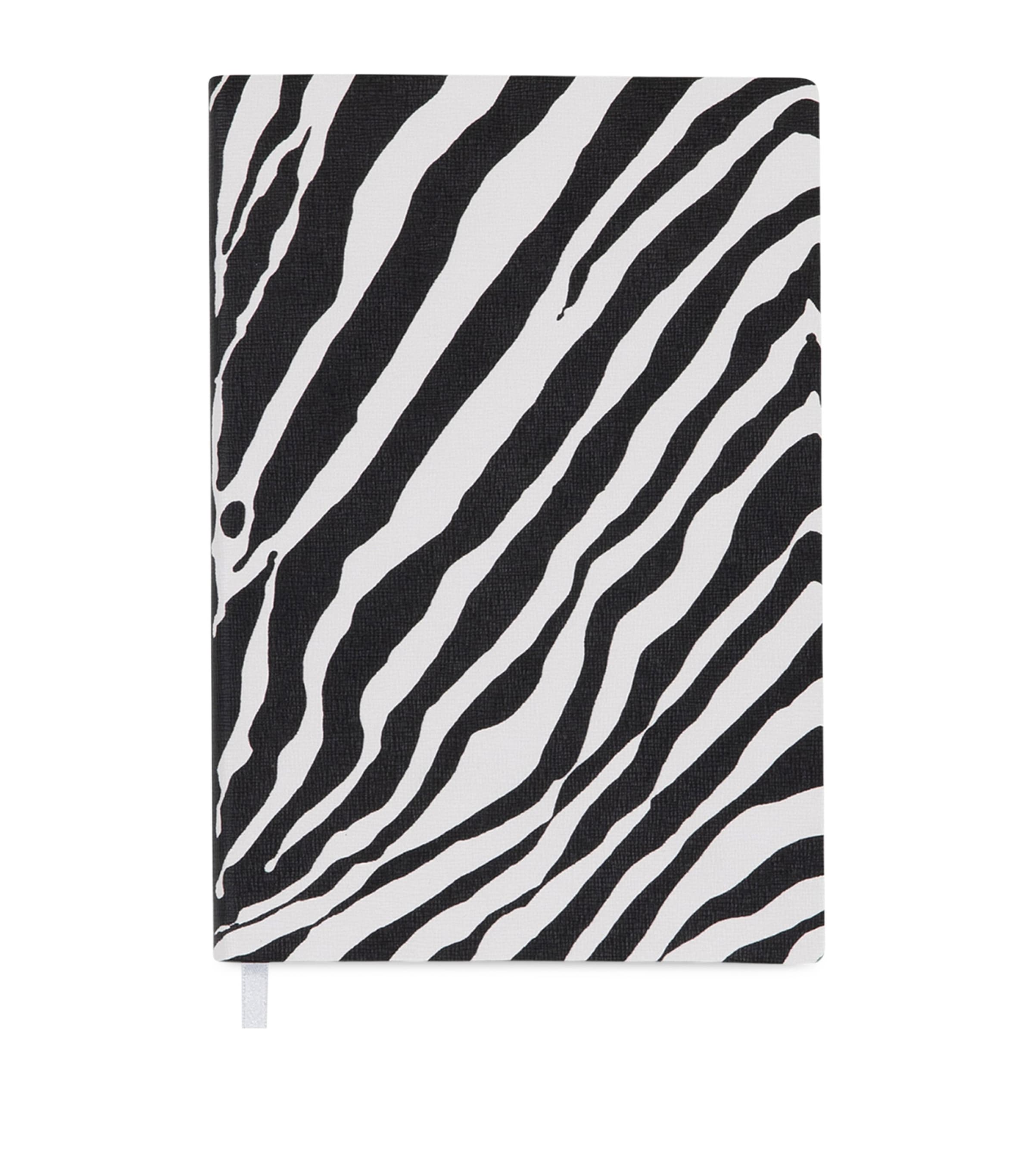 Dolce&Gabbana Casa zebra print A5 notebook - British product