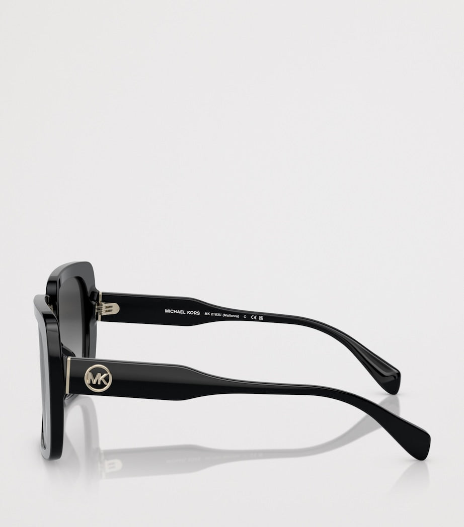 Michael Kors Mallorca Quadratische Designer-Sonnenbrille (britische Marke)
