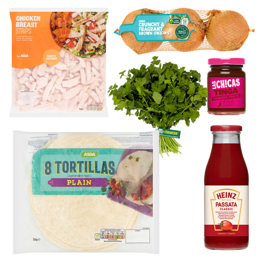 Chicken Enchiladas Mexican Meal Kit Bundle GOODS ASDA   