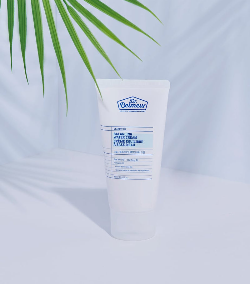 Dr. Belmeur clarifying balancing water cream 80ml, imported from the UK
