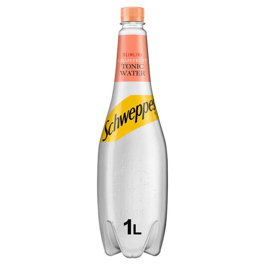 Schweppes Slimline Grapefuit Tonic Water Bottle