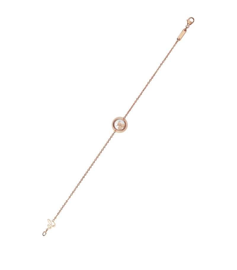 Chopard Happy Diamonds Icons bracelet 18k rose gold - British product