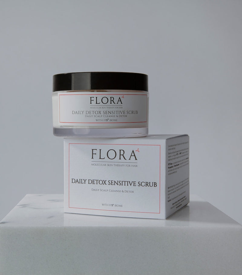Flora Lab Paris Daily Detox Sensitive Scalp Scrub 200ml (British brand)