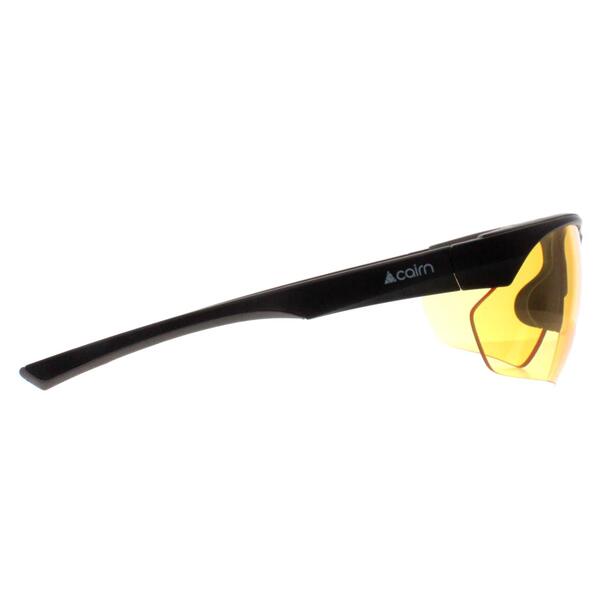 Cairn DhLight matte black sunglasses yellow lens - British product