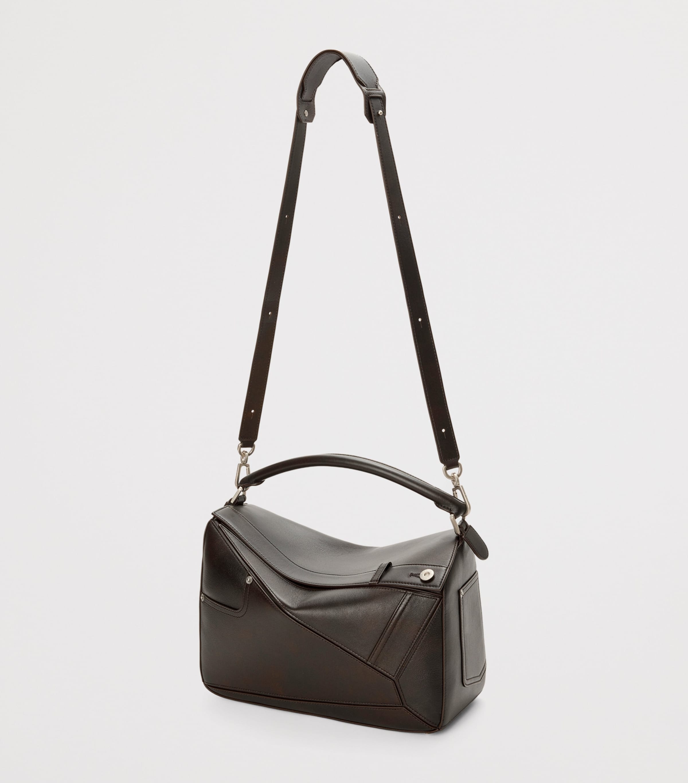 LOEWE Puzzle bag Large Panta Top-Handle, imported from the UK