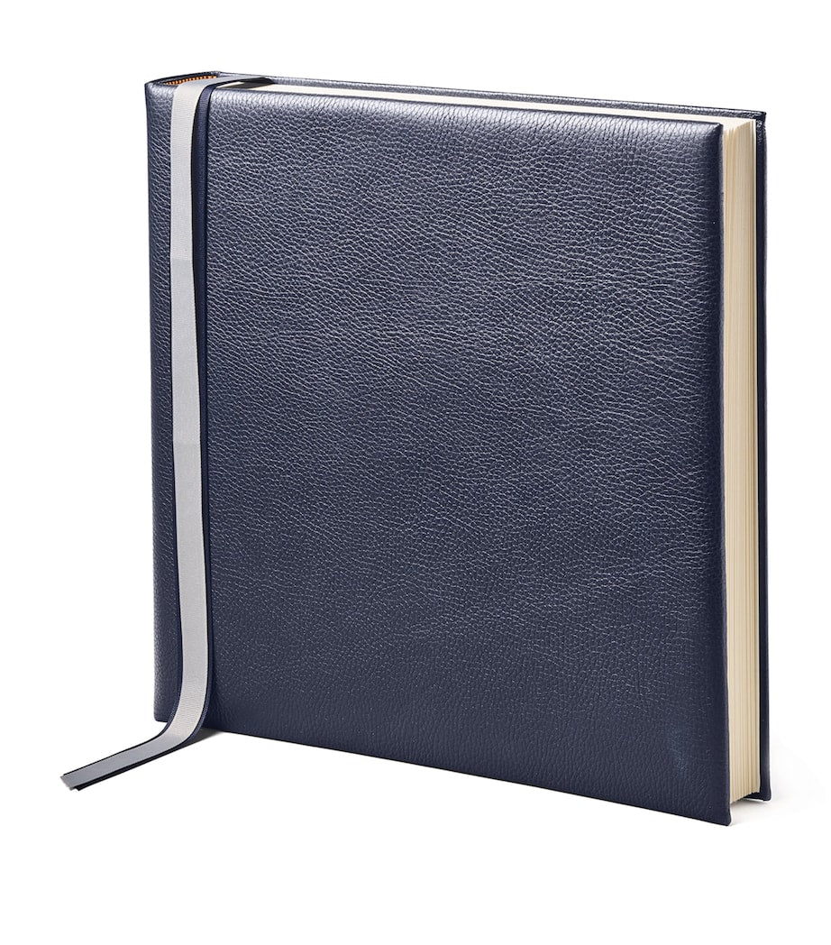 Aspinal of London leather-bound photo album 36cm x 36cm - British product