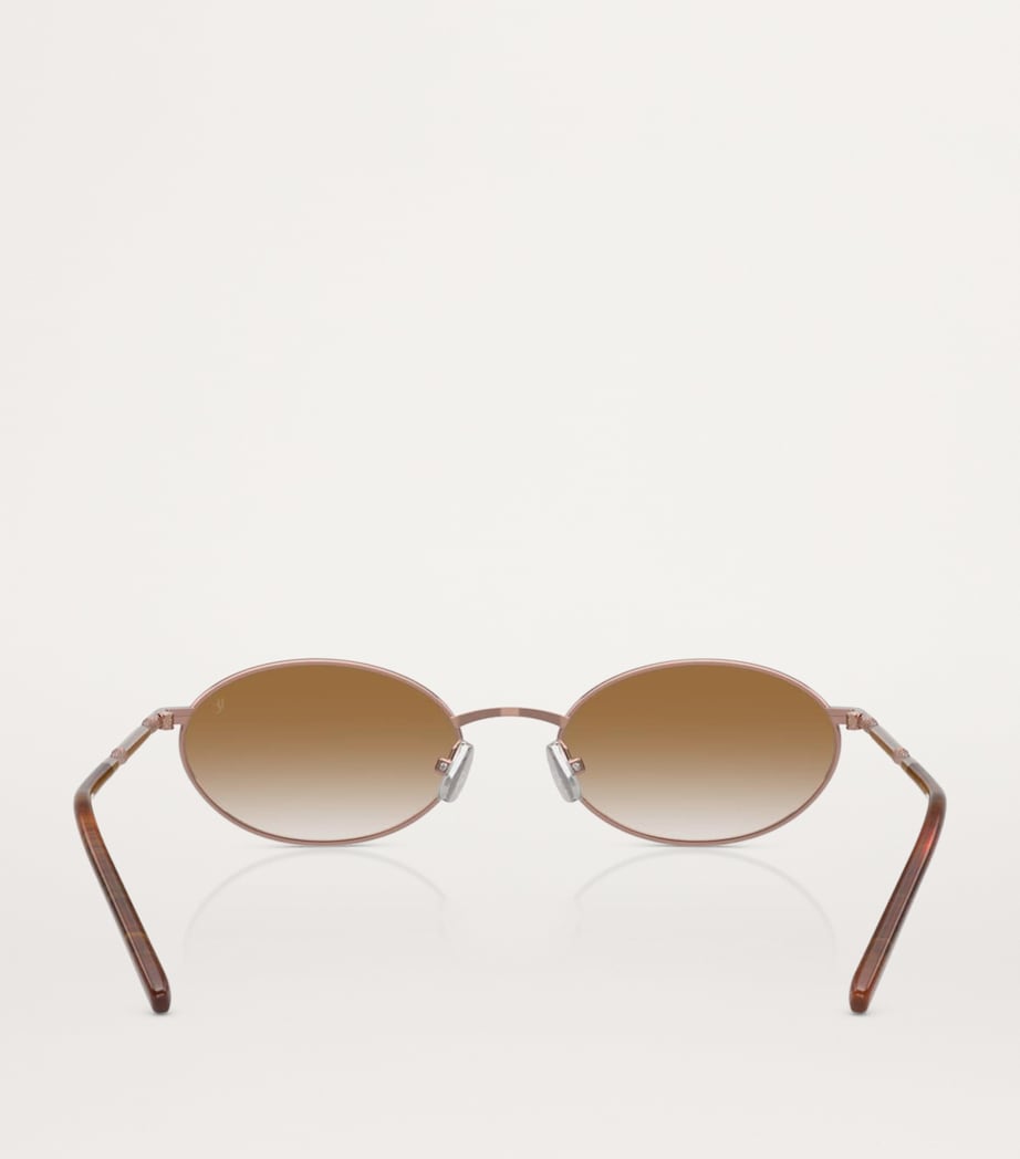 Brunello Cucinelli titanium gradient sunglasses, imported from the UK