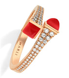 Marli New York Cleo rose gold diamond agate, imported from UK