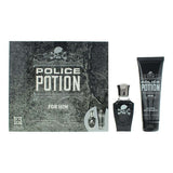Police Potion gift set 30ml EDP 100ml shower gel - British product