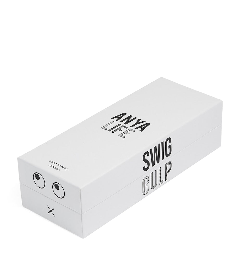 Anya Hindmarch Eyes insulated flask 500ml - British product