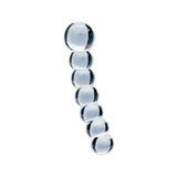 Clarity glass dildo Celestial Orb 5.4 inches (British brand)