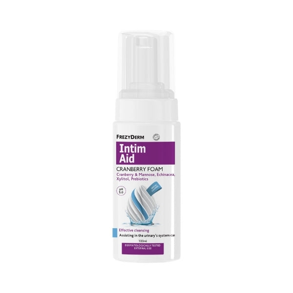 FrezyDerm Intim Aid Cranberry Foam 100ml - British product