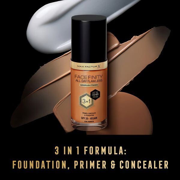 Max Factor Facefinity Foundation Amber, imported from the UK