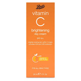 Boots Vitamin C Brightening Day Cream SPF50+ 30ml Men's Toiletries Boots   