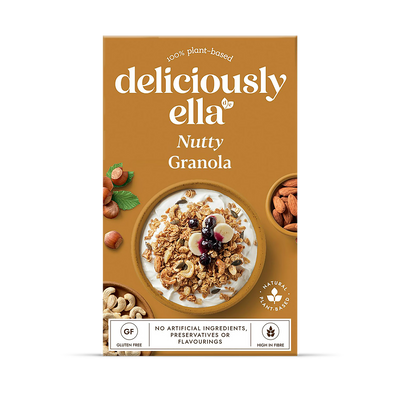 Holland & Barrett Deliciously Ella Granola Nutty 380g- Buy online at McGrocer