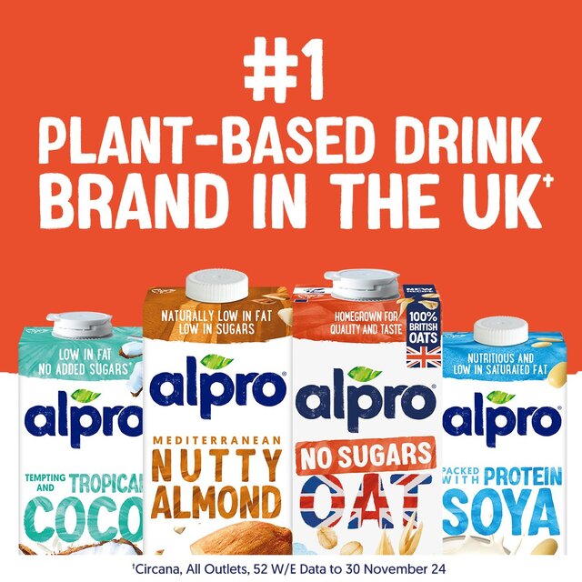 Alpro Oat No Sugars Long Life Drink   1L - McGrocer