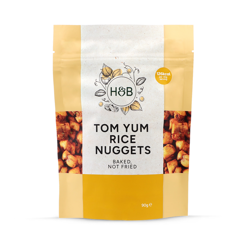 Holland & Barrett Tom Yum Rice Nuggets 90g, UK version