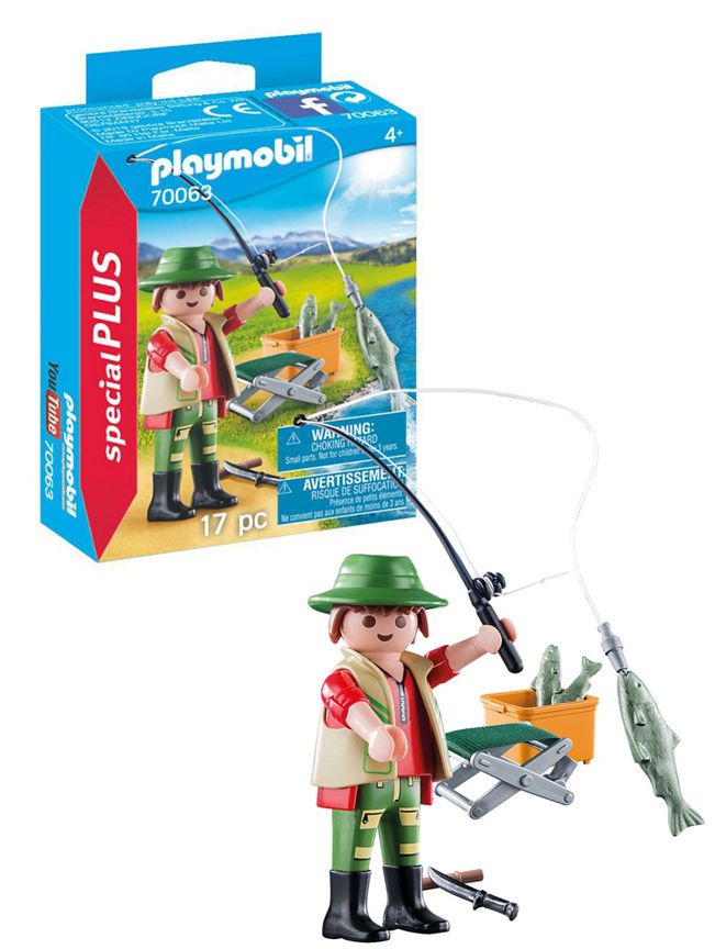 Playmobil Special Plus - Fisherman Kid's Zone ASDA   