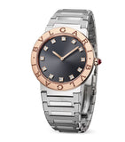 Bvlgari Bvlgari watch stainless steel rose gold diamond 33mm (British brand)