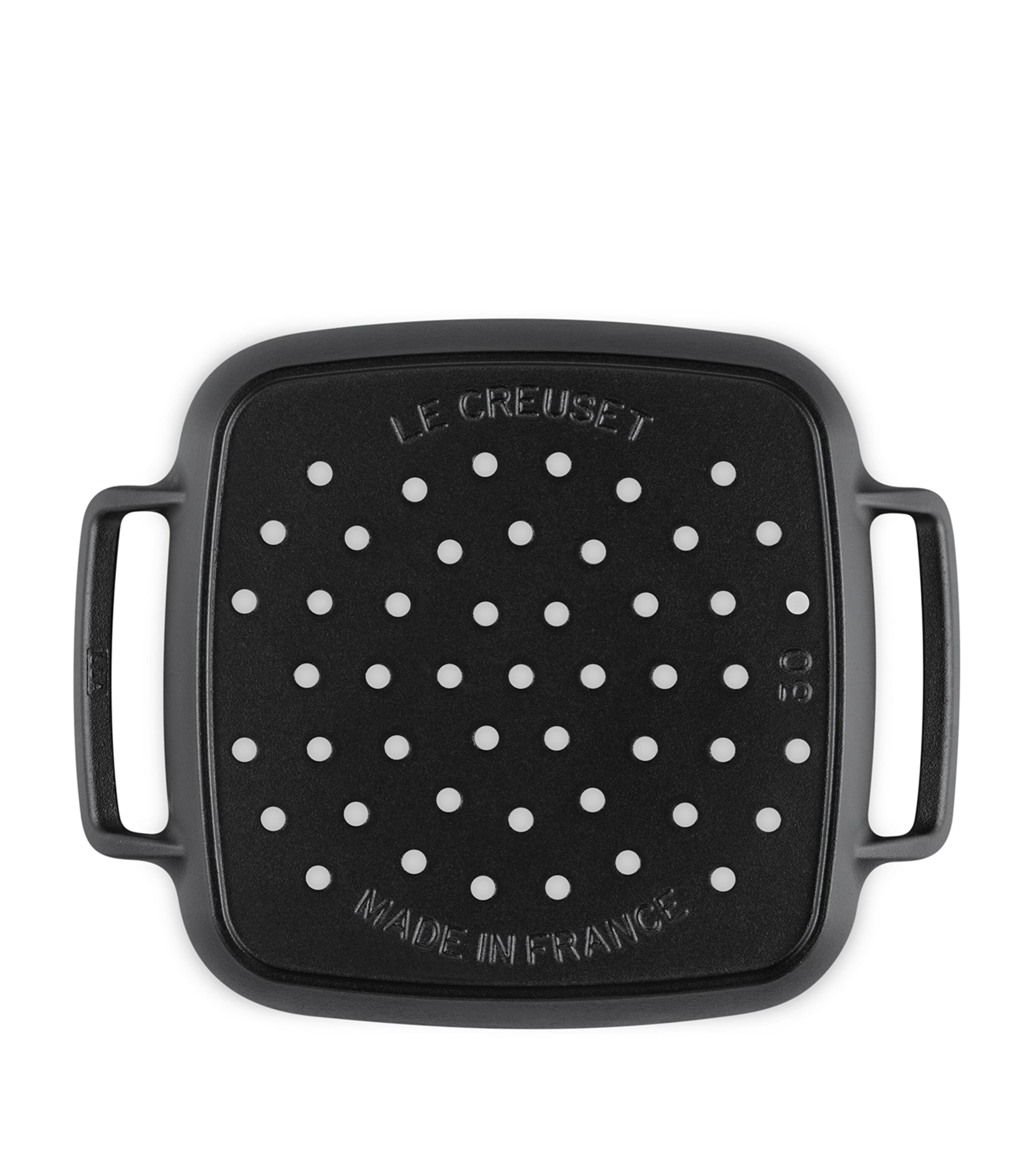 Le Creuset cast iron square grilling basket 30cm, UK version