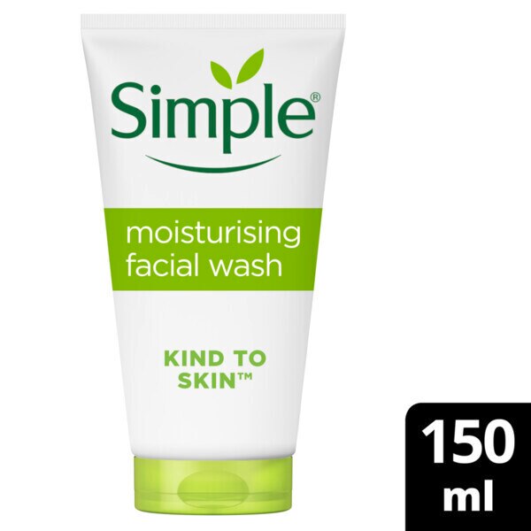 Simple Kind to Skin Moisturising Facial Wash 50ml GOODS Superdrug 150ML  