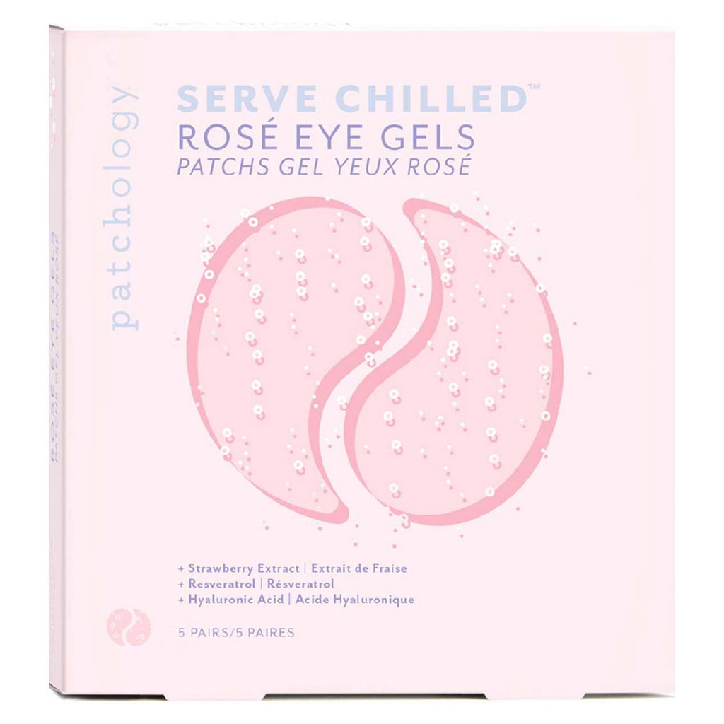 Patchology Serve Chilled Rosé Eye Gels 5 Pairs