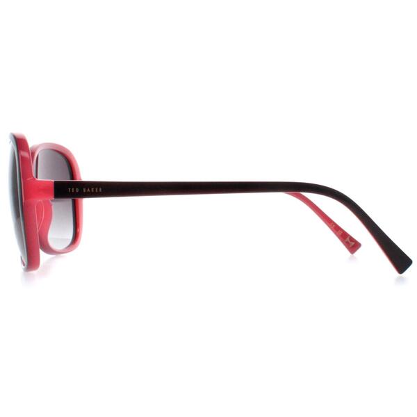 Ted Baker Rios women's butterfly sunglasses acetate black grey, UK version