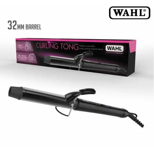 Wahl curling tong 32mm, UK version