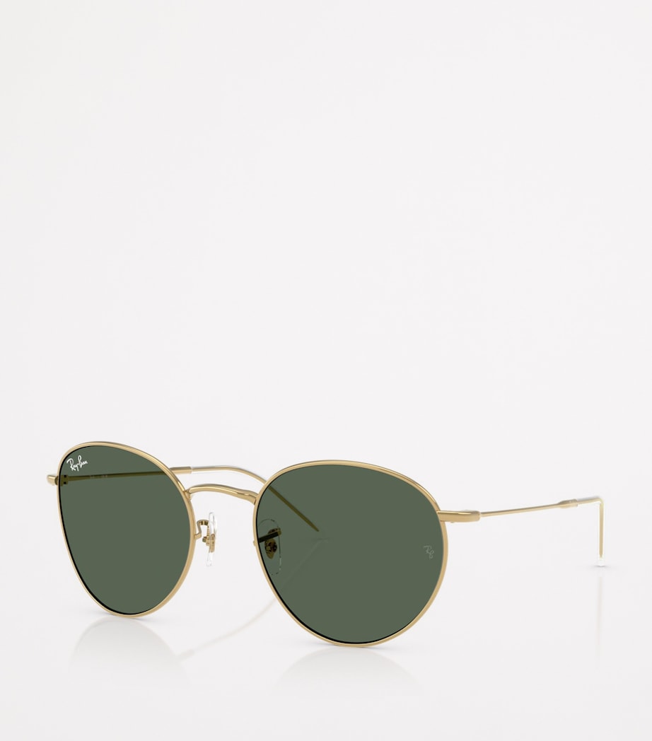 Ray-Ban Reverse sunglasses round silhouette metal, imported from the UK