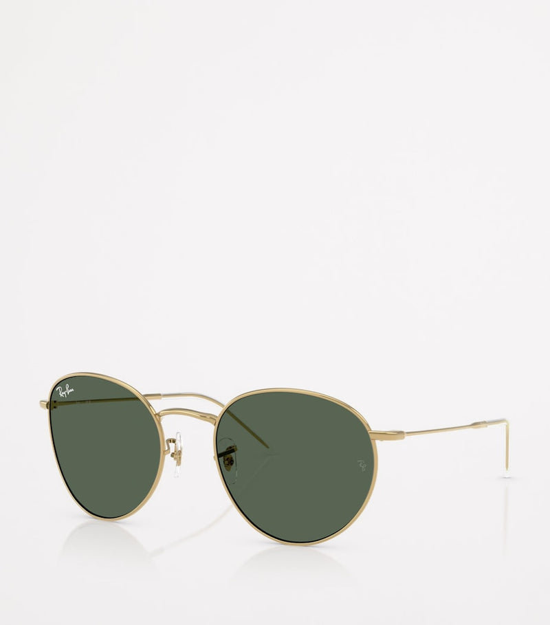Ray-Ban Reverse sunglasses round silhouette metal, imported from the UK