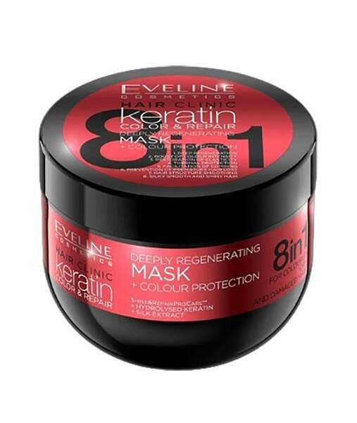 Eveline Hair Clinic Keratin Regenerating Mask - British product
