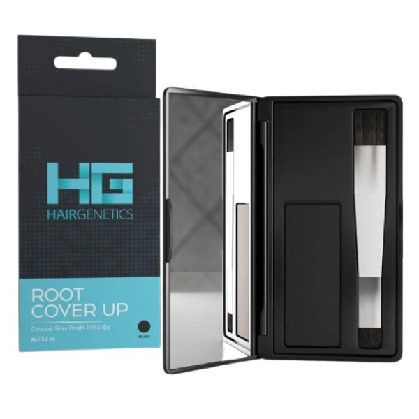Hair Genetics root cover up black 6g - British product
