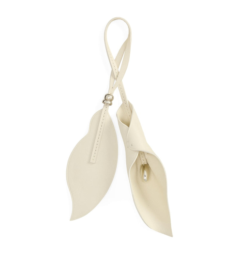 Ralph Lauren collection calfskin floral bag charm 19.5cm - British product