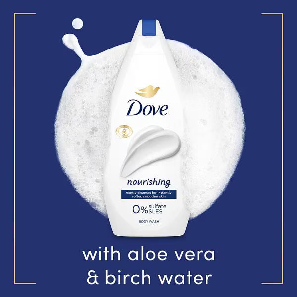 Dove Nourishing Body Wash 450 ml - British product