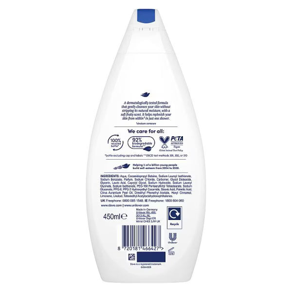 Dove Nourishing Body Wash 450 ml - British product