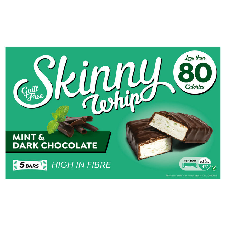 Skinny Whip Mint & Dark Chocolate Bars