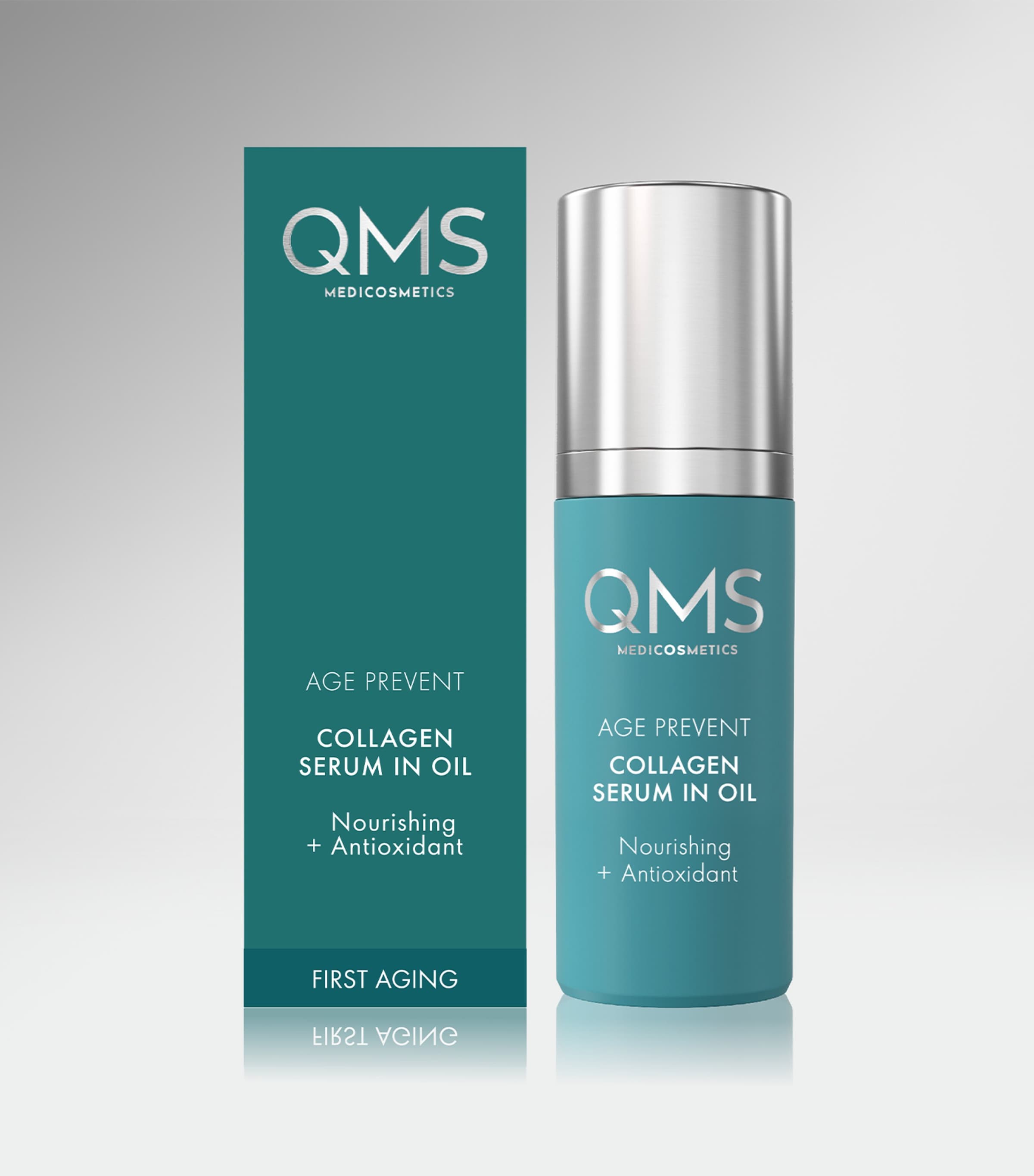 QMS Advanced Collagen Serum in Oil 30ml, imported from the UK