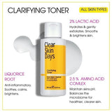 Clear Skin Days pH Balancing Lactic Acid Toner 100ml GOODS Superdrug   