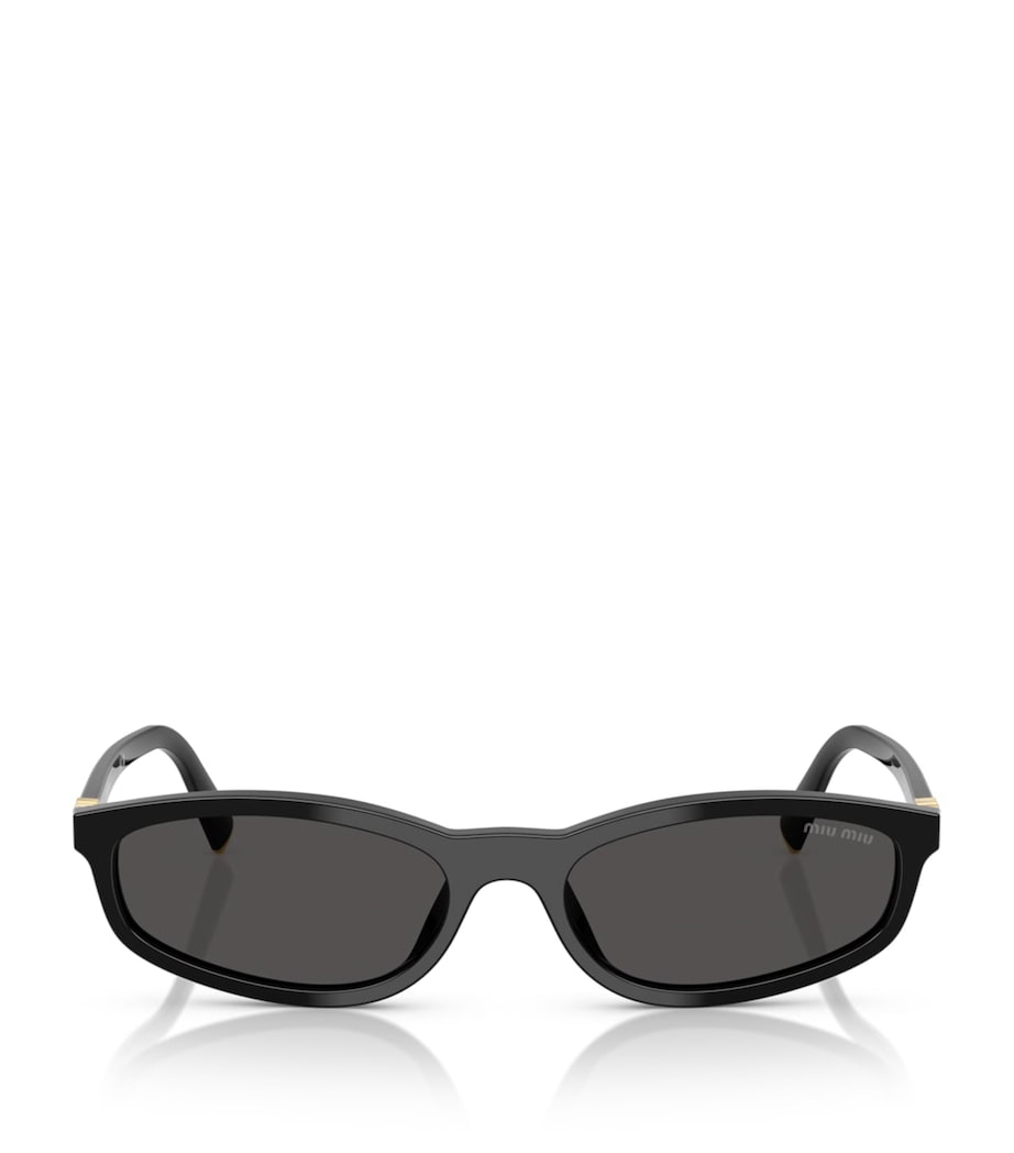 Miu Miu acetate oval sunglasses, UK version