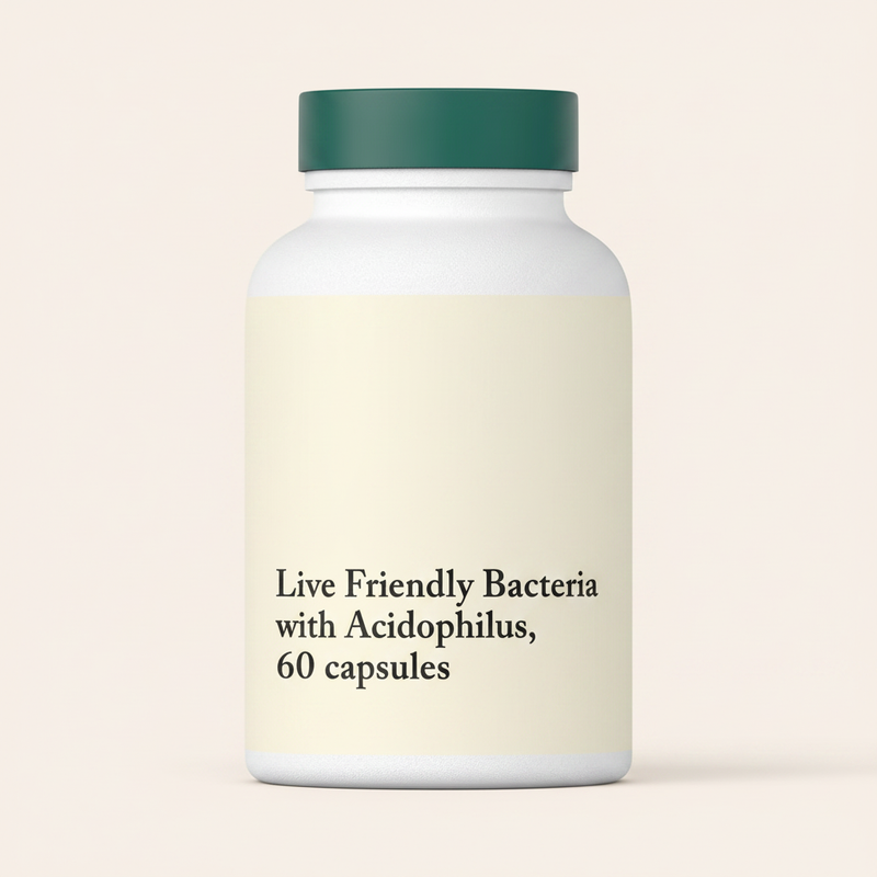 Holland & Barrett Live Friendly Bacteria 3 Billion 60, UK version