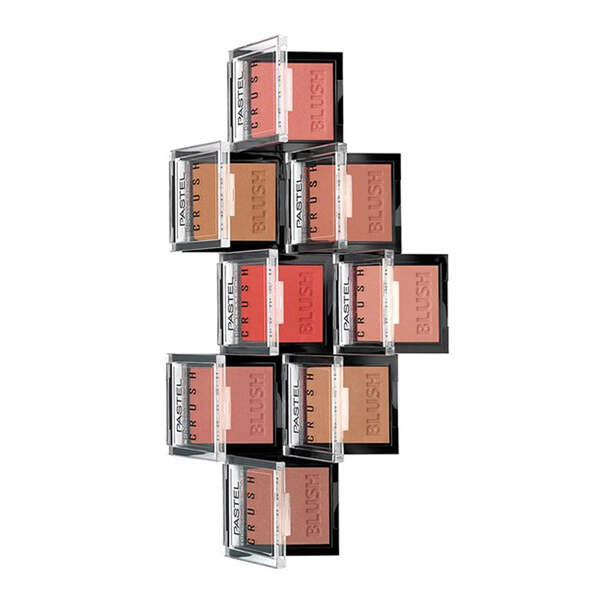 Pastel Cosmetics blush Caramel 307 8g, imported from the UK