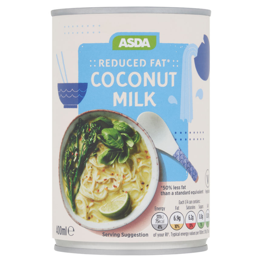 ASDA Reduced Fat Coconut Milk 400ml